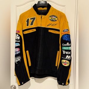 NASCAR Dewalt #17 men’s leather jacket. Wilson’s Leather. 2XL. Matt Kenseth.